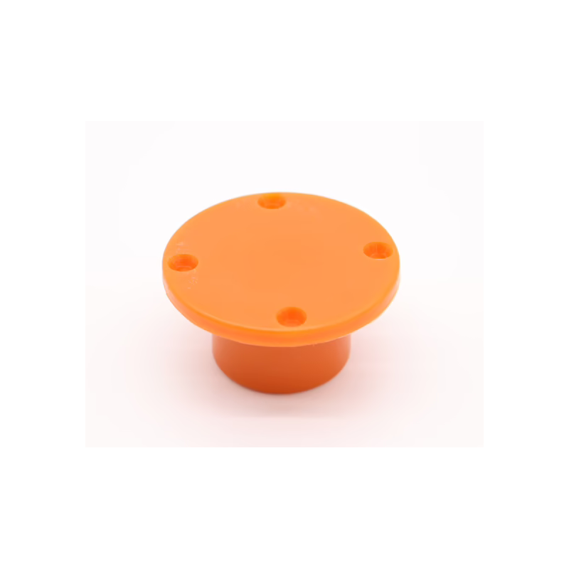 Support plastique arrière pour axe de rotation
