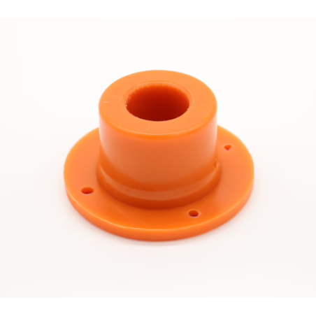 Support plastique arrière pour axe de rotation