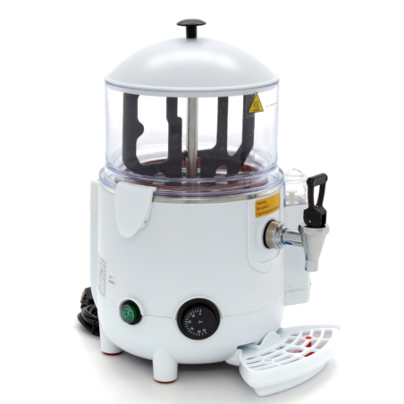Machine à chocolat chaud 5 litres blanche