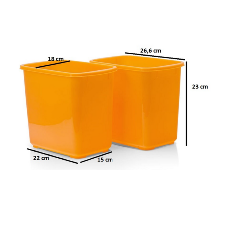 Bacs à écorces compatibles : dimensions