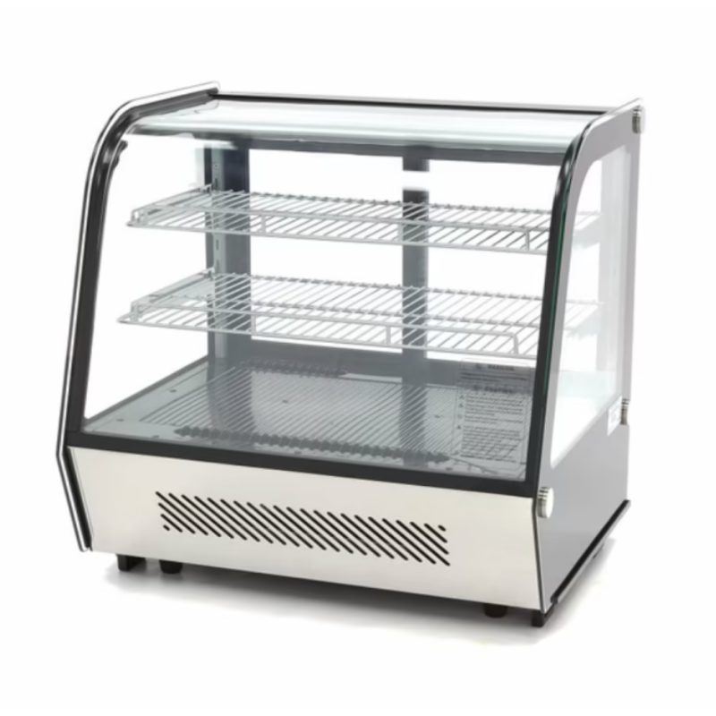 Vitrine à gâteaux, sandwichs, pâtisseries - capacité 120 L