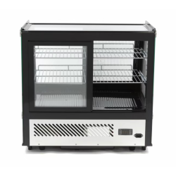Vitrine à gâteaux, sandwichs, pâtisseries - capacité 125 L