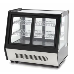 Vitrine à gâteaux, sandwichs, pâtisseries - capacité 125 L