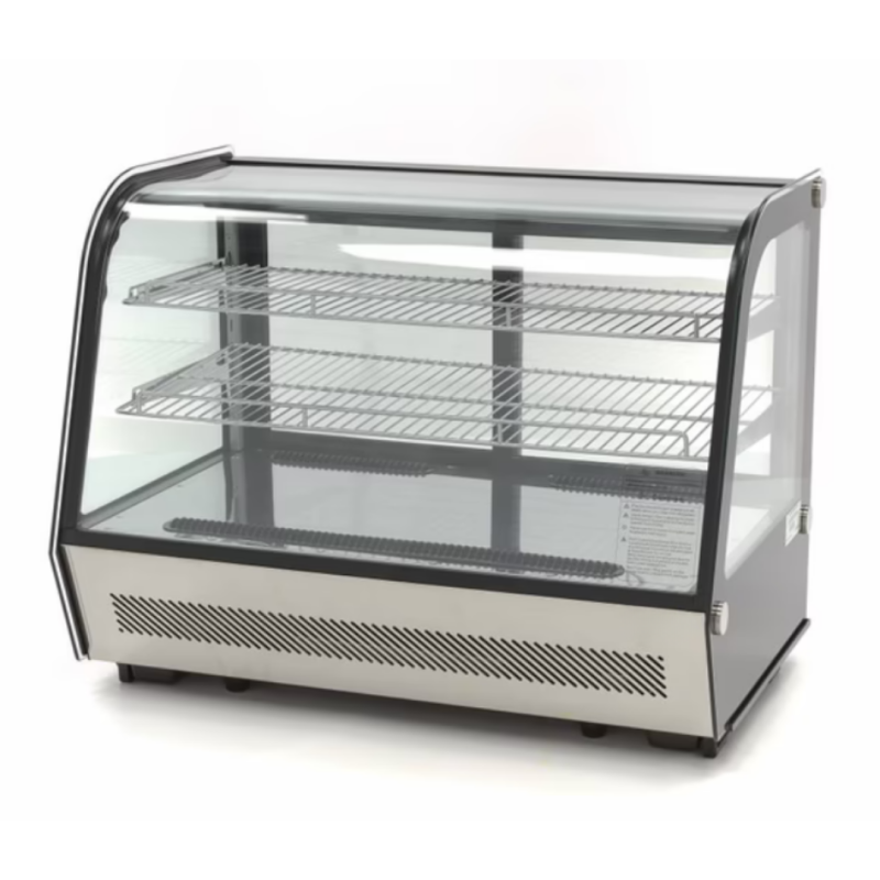 Vitrine à gâteaux, sandwichs, pâtisseries - capacité 160 L