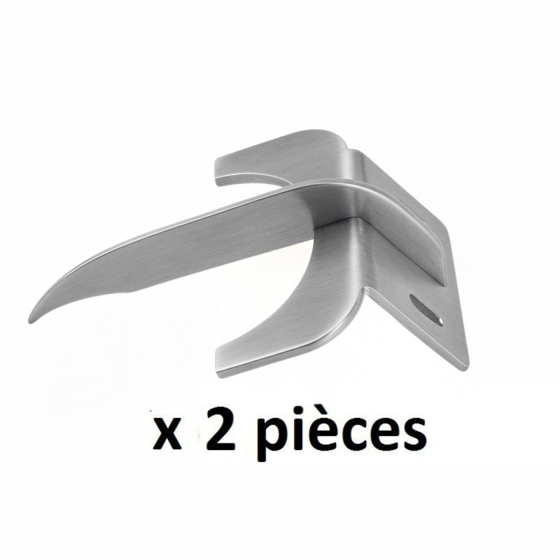 2 éjecteurs d'écorces inox