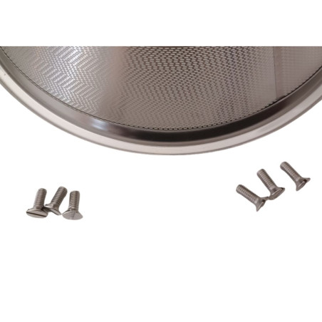 Filtre / tamis avec 6 vis pour extracteur de jus Robot Coupe J80 et J80 buffet