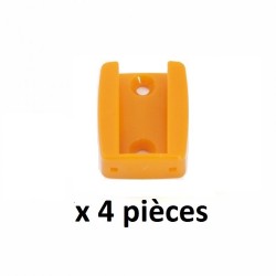 supports plastique x 4